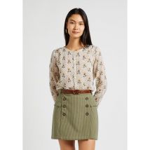 Emile Et Ida - Baumwollbluse mit rundhalskragen - Größe M - Mehrfarbig