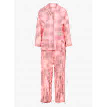 Germaine Des Pres - Katoenen pyjama met print - L Maat - Roze