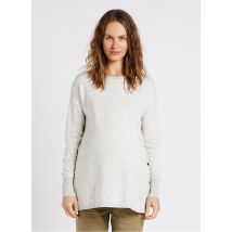 Seraphine - Bij elkaar passende - katoenen truien met print - XL Maat - Grijs
