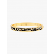 Bangle Up - Metall-armband mit leopardenmuster - Einheitsgröße - Weiß