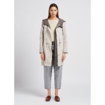 Gerard Darel - Parka longue réversible à capuche - Taille 3 - Vert