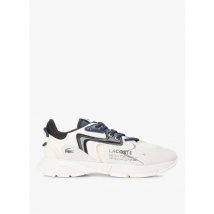 Lacoste - Niedrige sneaker aus material-mix - Größe 8 - Weiß