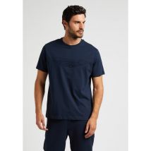 Hackett - Katoenen t-shirt met ronde hals - XL Maat - Blauw