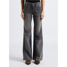 Berenice - Katoenen - flared jeans met hoge taille - 34 Maat - Jeans stone