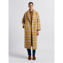 See U Soon - Geruite jas met reverskraag - 2 Maat - Geel