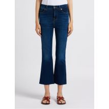 7 For All Mankind - Rechte jeans katoenblend - 29 Maat - Blauw
