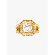 Hipanema - Bague en acier inoxydable - Taille 54 - Blanc