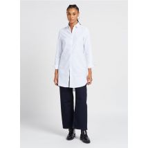 Karl Marc John - Robe chemise courte col classique en coton - Taille M - Blanc