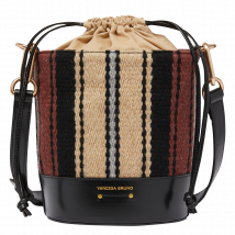 Vanessa Bruno - Mini sac seau en laine vierge mélangée - Taille Unique - Multicolore
