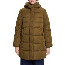Esprit - Doudoune à capuche droite - Taille M - Kaki