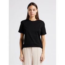 Karl Marc John - Katoenen t-shirt met ronde hals - S/M Maat - Zwart