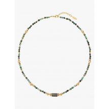 Hipanema - Ketting met siersteentjes (van halfedelstenen) - Een Maat - Groen