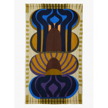 Mapoesie - Foulard imprimé en coton bio mélangé - Taille Unique - Multicolore