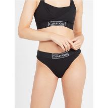 Calvin Klein Underwear - Katoenen string - L Maat - Zwart