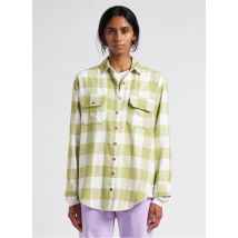 Billabong - Oversize-baumwollbluse mit karomuster - Größe XS - Grün