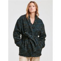 La Fee Maraboutee - Abrigo de mezcla de lana con cuello chal - Talla 2 - Verde