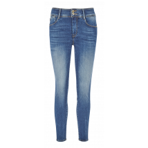 Le Temps Des Cerises - Skinny 5-pocket-jeans van stretchkatoen - 25 Maat - Blauw