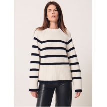 Zapa - Oversized - wollen trui met ronde hals - 2 Maat - Wit