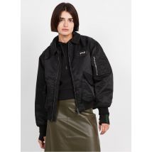 Schott - Oversize-blouson mit reißverschluss - Größe L - Schwarz