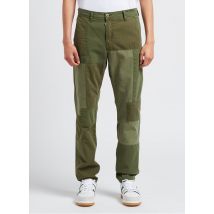 Le Temps Des Cerises - Loose-fit - katoenen broek met patchworkpatroon - 30 Maat - Groen