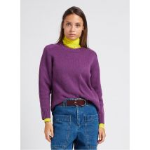 Soeur - Pull col rond en laine mélangée - Taille 38 - Violet