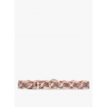 I Code - Geflochtener ledergürtel - Größe 95 - Braun