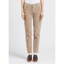 Maison 123 - Chino en velours de coton côtelé - Taille 40 - Argent