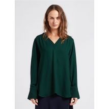 Closed - Blouse ample Col V fluide - Taille S - Vert
