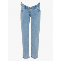 Jolibump - Rechte zwangerschapsjeans katoenblend - L Maat - Blauw