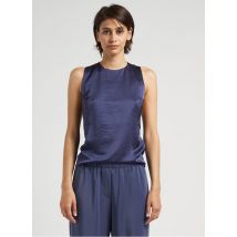 Samsoe Samsoe - Top met ronde hals - XS Maat - Blauw