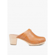 Bosabo - Leren klompen - 38 Maat - Bruin