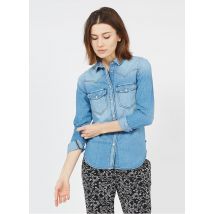 Le Temps Des Cerises - Camisa vaquera con cuello clásico - Talla XS - Azul