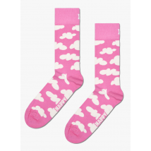 Happy Socks - Sokken met wolkenmotief katoenblend - 36/40 Maat - Roze