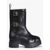 Heimstone - Boots bi-matière en cuir - Taille 36 - Noir