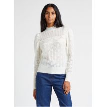 Berenice - Gerade geschnittener pullover mit stehkragen - Größe S - Weiß