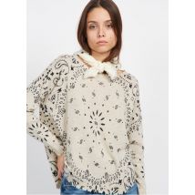 Kujten - Kaschmirpullover mit print - Größe 4 - Beige