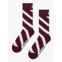 Happy Socks - Chaussettes jacquard en coton mélangé - Taille 36/40 - Rouge