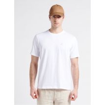 Knowledge Cotton Apparel - Tee-shirt col rond en coton bio - Taille L - Blanc