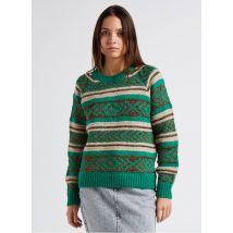 Scotch And Soda - Ruimvallende trui met ronde hals - L Maat - Groen