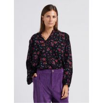 Des Petits Hauts - Ruimvallende top met tuniekhals en bloemenprint - 0 Maat - Multikleurig
