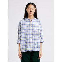 Bellerose - Camiseta holgada de cuello redondo en mezcla de algodón - Talla 3 - Caqui