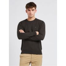 Eden Park - Pullover aus wolle und baumwolle mit rundem ausschnitt - Größe 2XL - Khaki