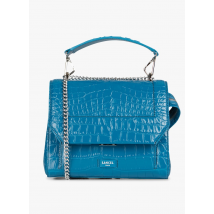 Lancel - Leren tas met textuur en klep - Een Maat - Blauw