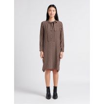 Nice Things - Robe midi ample imprimée - Taille 36 - Noir