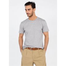 Place des Tendances - Tee-shirt col rond en coton - Taille XL - Gris