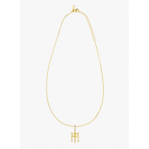 Mya Bay - Collar de latón dorado - Talla única - Dorado