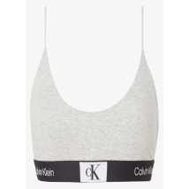 Calvin Klein Underwear - Behatop katoenblend - S Maat - Grijs