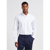 Eden Park - Baumwollhemd mit klassischem kragen - Größe L - Weiß