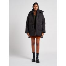 Moss Copenhagen - Donsjack met opstaande kraag - S/M Maat - Zwart