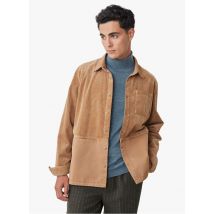 Harris Wilson - Veste droite col classique en coton mélangé - Taille M - Jaune